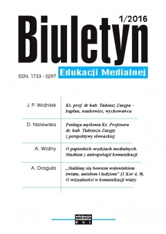 Biuletyn Edukacji Medialnej 2016, nr 1