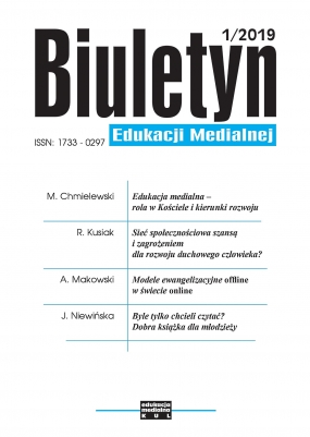 Biuletyn Edukacji Medialnej 2019, nr 1