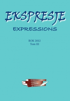 Ekspresje. Expressions. Rocznik Literacko-Społeczny Stowarzyszenia Pisarzy Polskich za Granicą, tom III – Rok 2012
